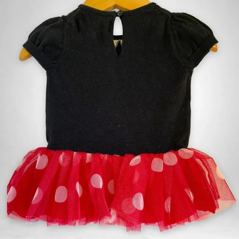 babyGap Disney Minnie Mouse Knit Top Tulle Skirt Dress